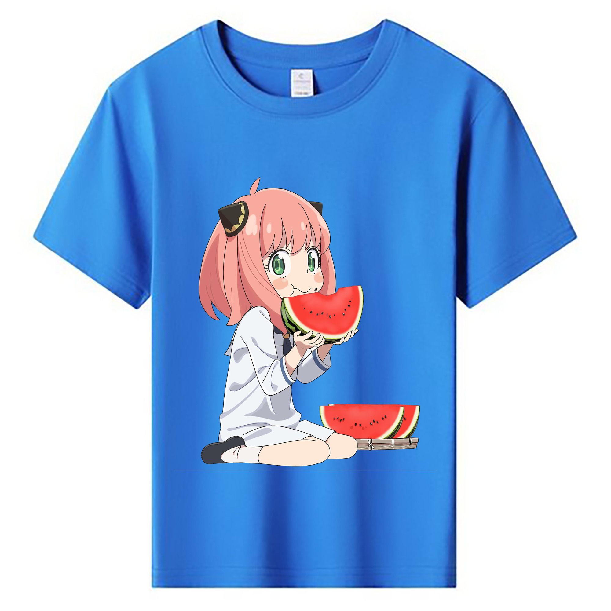 （画像用） SPY×FAMILY间谍家家酒 綿100％キッズTシャツ（フロントプリント）